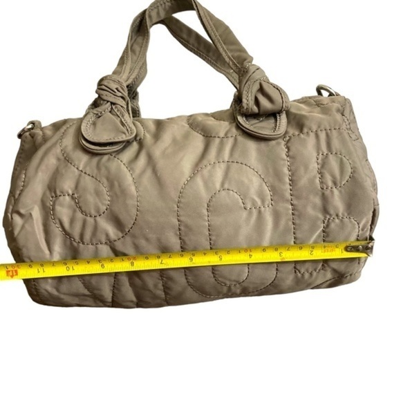 Marc by Marc iacob quilted gray nylon barrel duffel bag - Picture 2 of 12